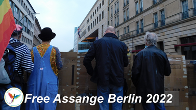 Free Assange Berlin 2022