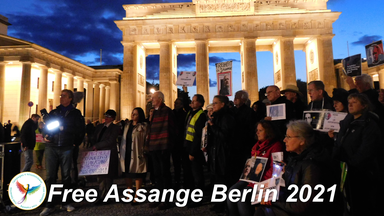 Free Assange Berlin 2021