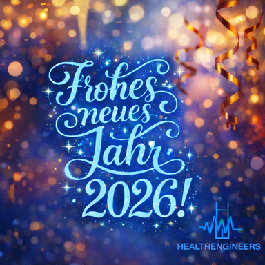 Frohes Neues Jahr 2026 wünscht Healthengineers 