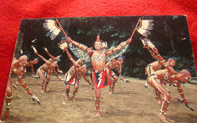 Cherokee-Tanztheater Photo by Hugh Morton (Eigene Sammlung)