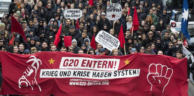 Modstanden mod G20 topmødet i Hamburg, juli 2017