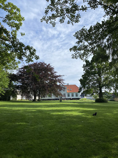 Gravendal vom Garten aus gesehen
