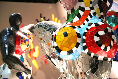 Nanas, Niki de Saint Phalle, Mosaïque, Mosaïque contemporaine, Zam-création, décoration