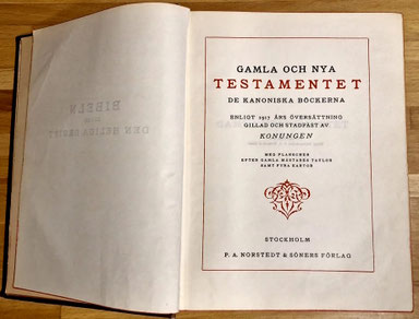 1917 års kyrkobibel swedish Bible translation
