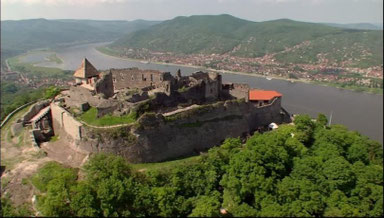 Rovine della fortezza di Visegrád