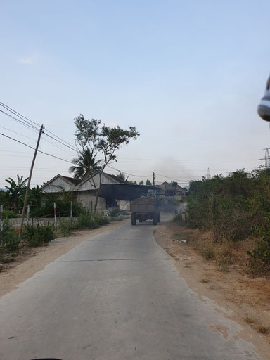 Auf dem Rückweg nach Nha Trang