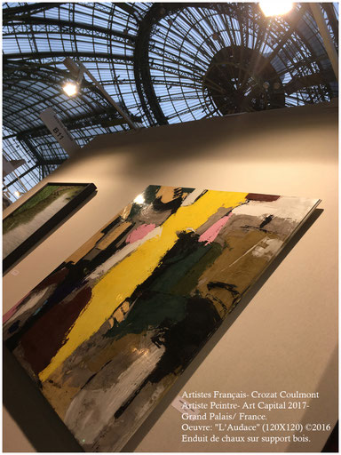 couleurs d'abstraction, peinture contemporaine, peintre de la couleur, France Peintres, crozat, artistes français, artcapital