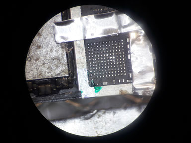 Microsoldering Audio Chip iPhone