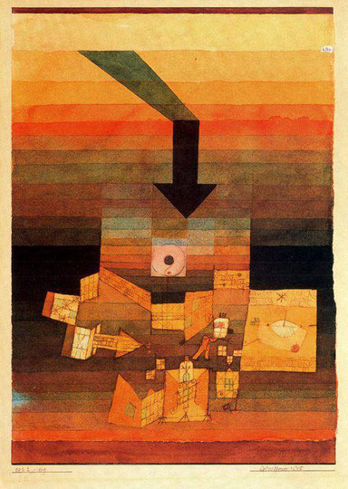 ꧁ Paul Klee, Le Lieu visé, 1922 ꧂