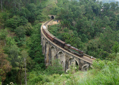 Sri Lanka : Nine Arch Bridge à Ella