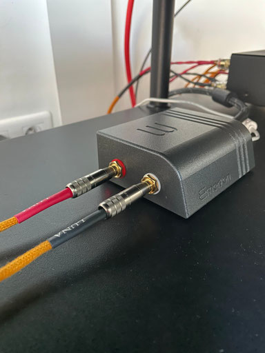 Luna Cables RCA ORANGE - Wattson Audio Emerson ANALOG