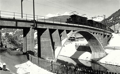 Phot. Berni Photohaus Klosters, gestempelt 29.01.1935