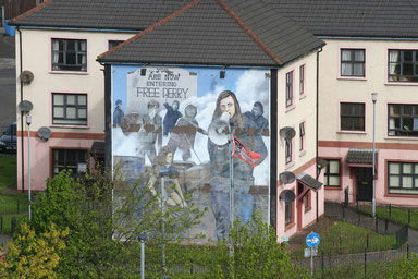 Wandgemälde in Derry