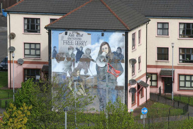 Wandgemälde in Derry - ©My own Travel Rundreisen Irland