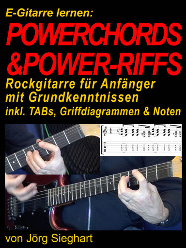 Cover zum Video-Kurs Powerchords & Power-Riffs (E-Gitarre Rock)