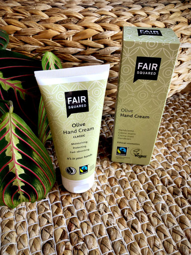 Fair Squared - ethical cosmetics - Hand Cream Classic Olive