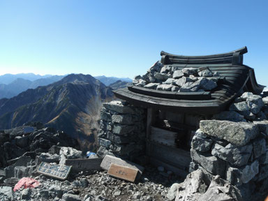 試練と憧れの憧れの剱岳山頂
