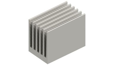 SK453 押出成形ヒートシンク Fischer Elektronik
