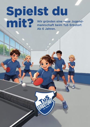 Plakat: Gründung einer Jugendmannschaft