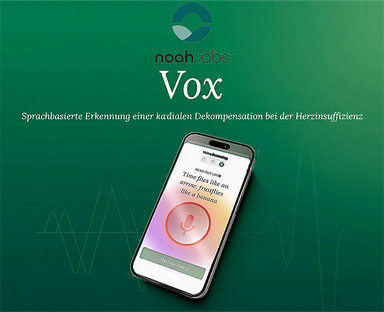 Noah Labs Vox™ - eine revolutionäre, hardware unabhängige KI-Lösung für Herzinsuffizienz 