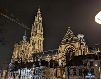 Die Kathedrale in Antwerpen