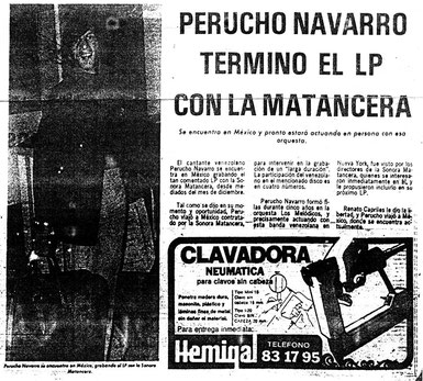 Perucho Navarro en México.