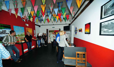 Bild:Ausstellung,Kulturschuppen Klosters,d-t-b,d-t-b.ch,David Brandenberger,Vernissage,