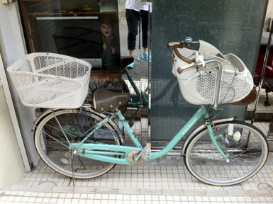 ASAHIプチママン子供乗せ自転車