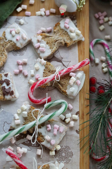 süße Toastmascherl mit Zuckerstangen