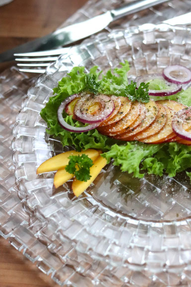 Nektarinen Carpaccio