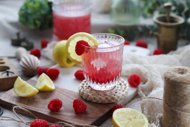 Himbeersirup selbst gemacht