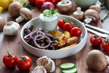 veganes Pilzgyros