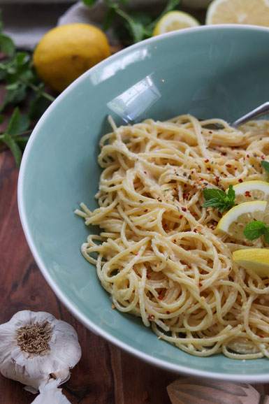 Zitronenpasta