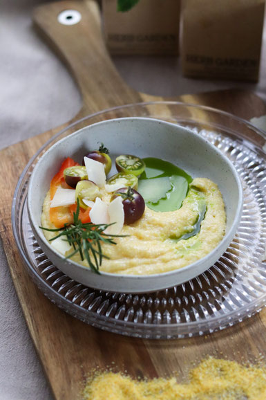 Polenta mit Parmesan