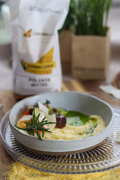 Polenta mit Parmesan