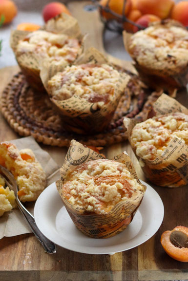 Marillen Streusel Muffins