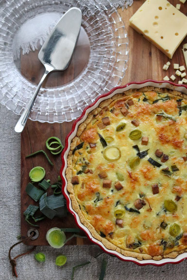 Quiche Lorraine mit Tofu