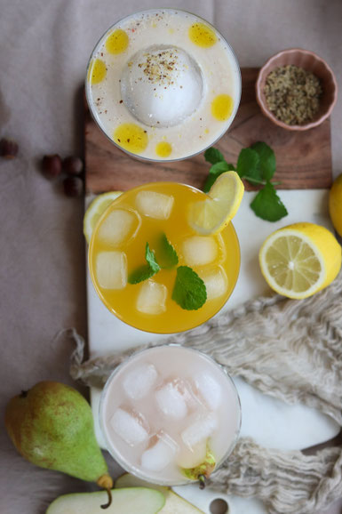 alkoholfreie Mocktails