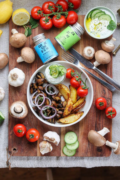 veganes Pilzgyros