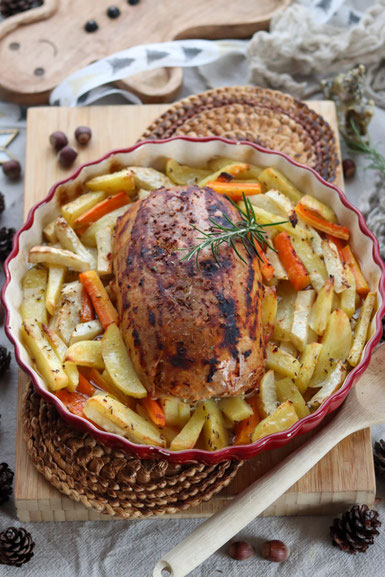 veganer Schweinsbraten