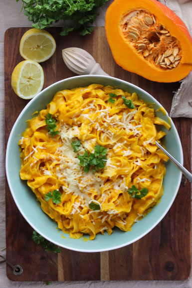 One Pot Kürbisnudeln