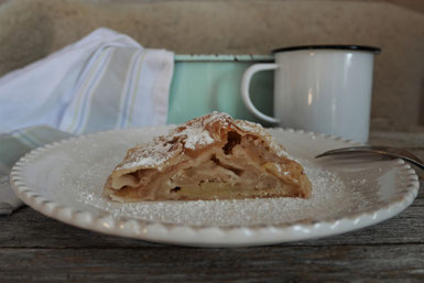 österreichischer Apfelstrudel, vegan