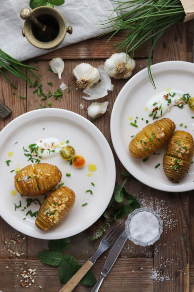 Hasselback Potatoes