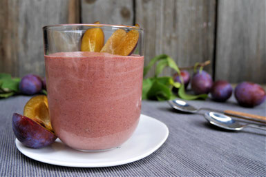 Zwetschkencreme mit Joghurt