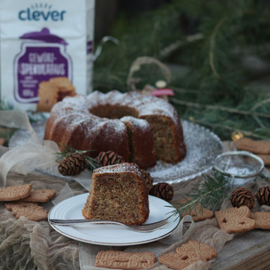 Spekulatiuskuchen mit Clever Keksen