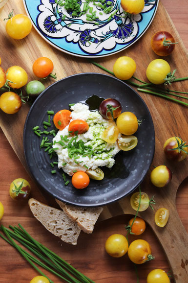 selbstgemachter Frischkäse