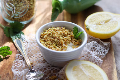 Zitronengranola