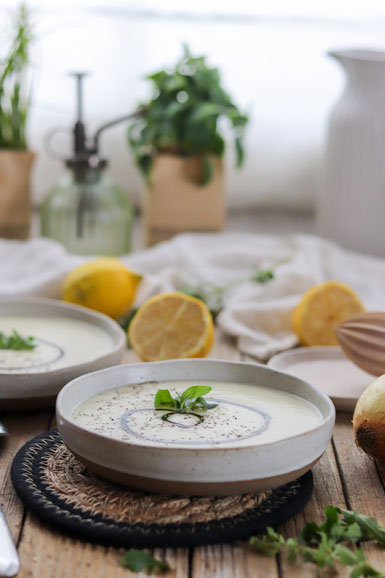 Kohlrabi Kokossuppe