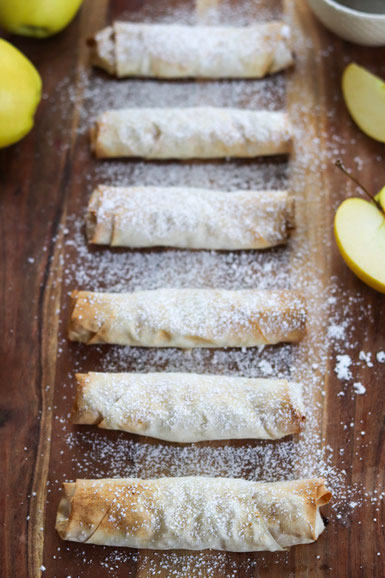 Yufkaapfeltaschen