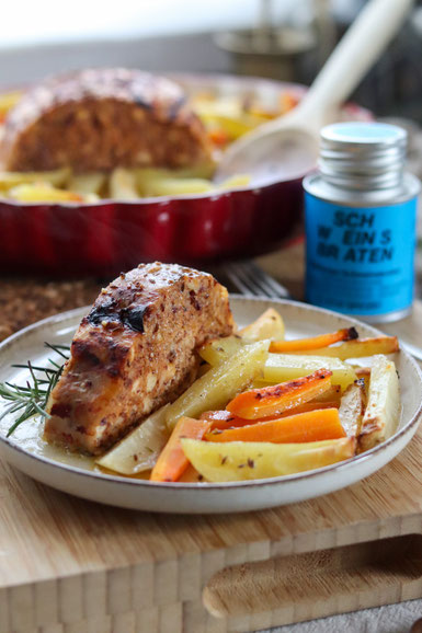 veganer Nussbraten